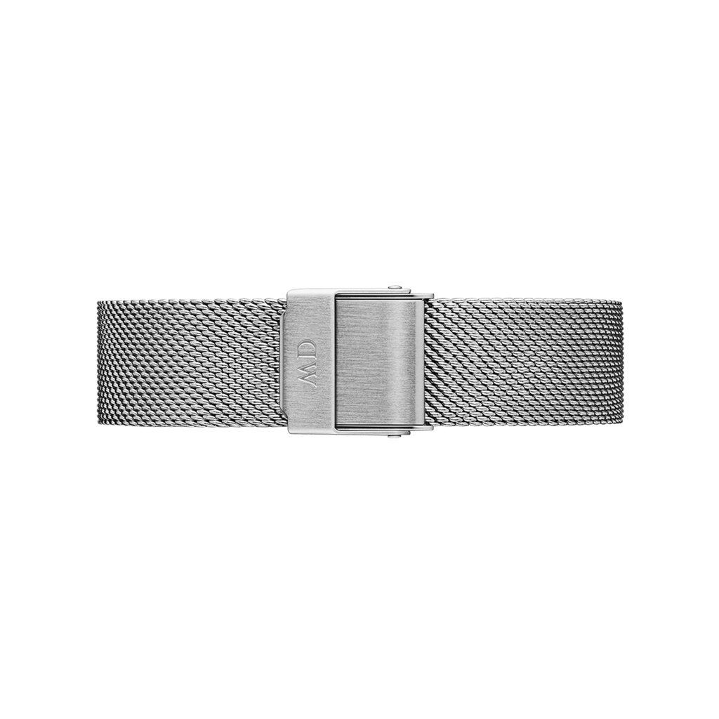 DW Petite Sterling Black Silver Watch