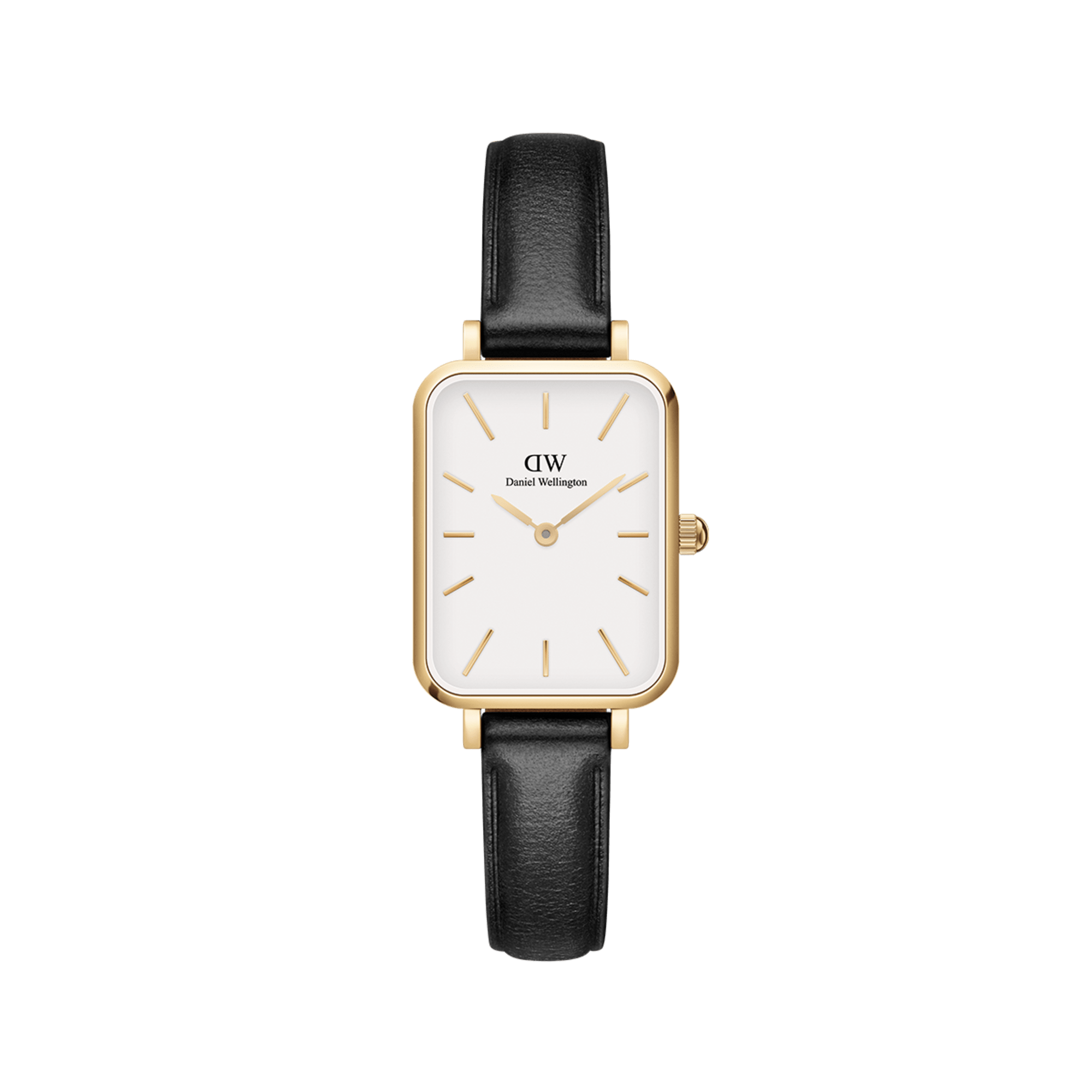 DW Quadro Pressed Sheffield Gold Watch