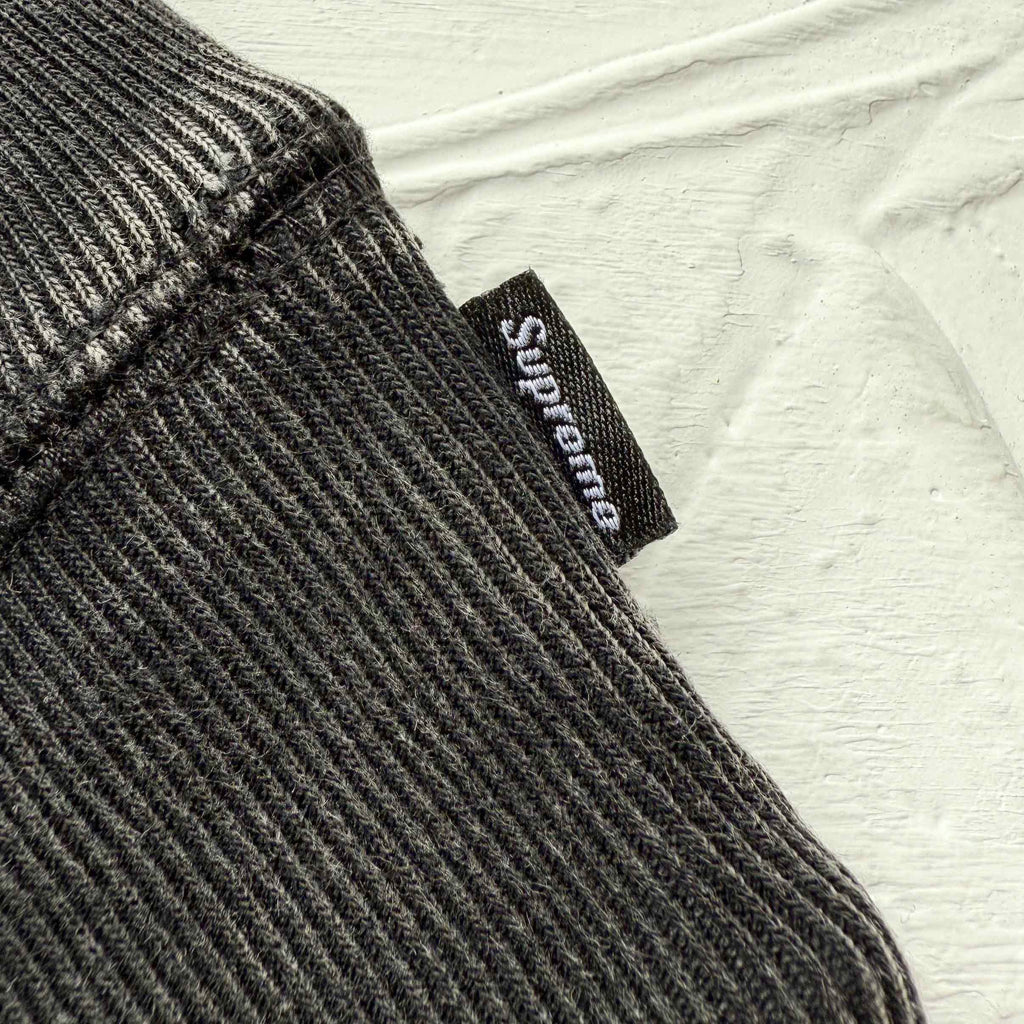 Supreme 25SS Washed Box Logo Crewneck Sweatshirts