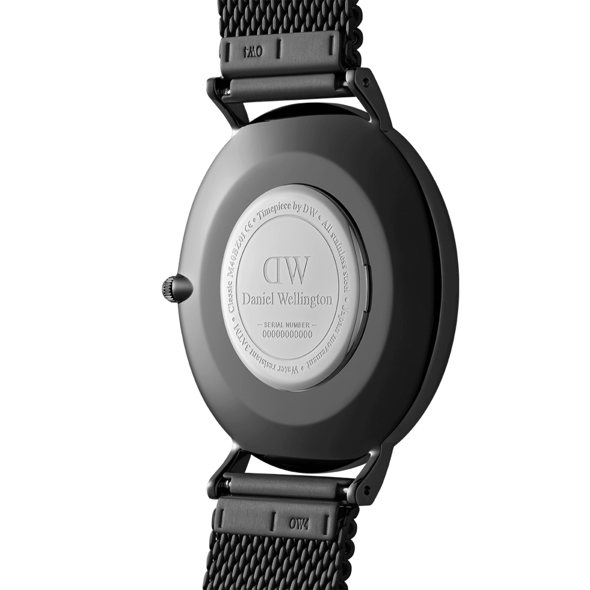 DW Classic Mesh Onyx Black Watch