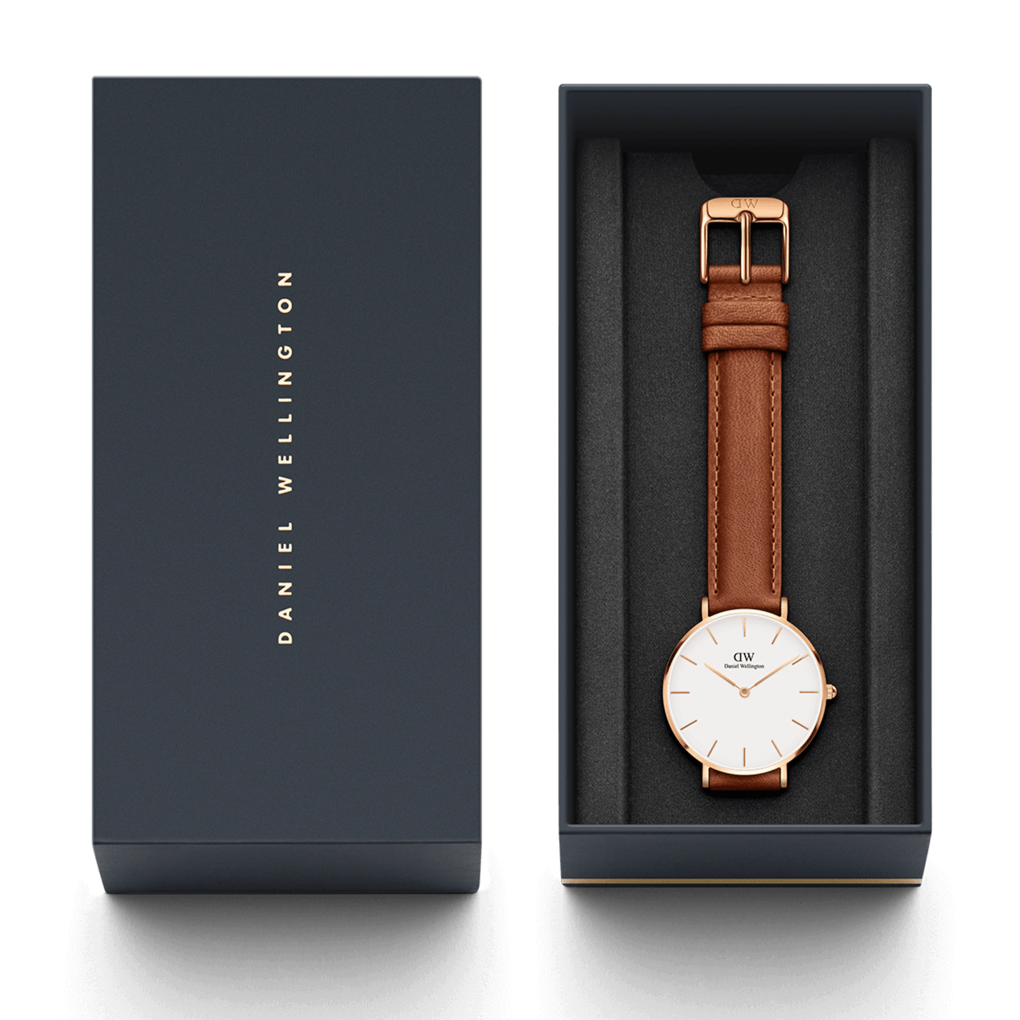 DW Petite Durham Rose Gold Watch
