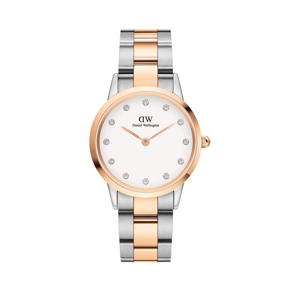 DW Iconic Link Lumine Rose Gold Watch