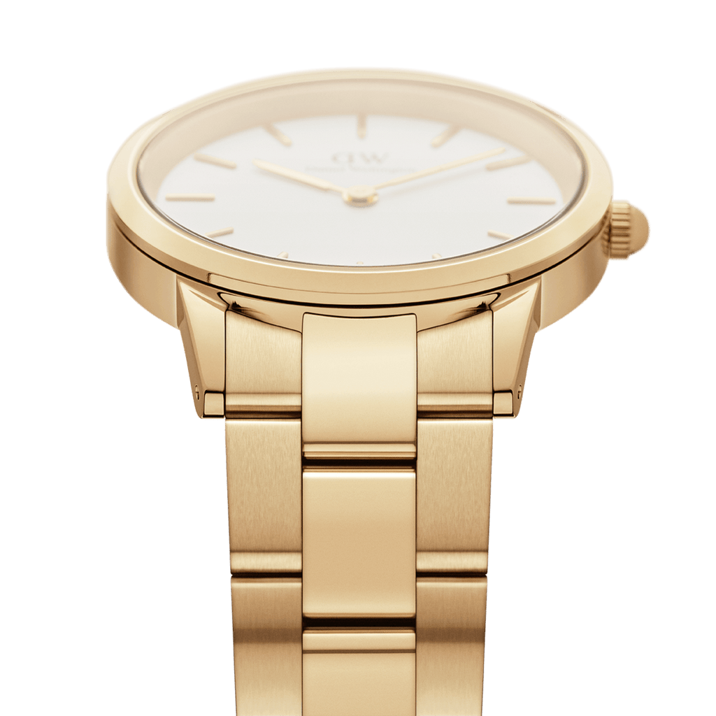 DW Iconic Link Gold Watch