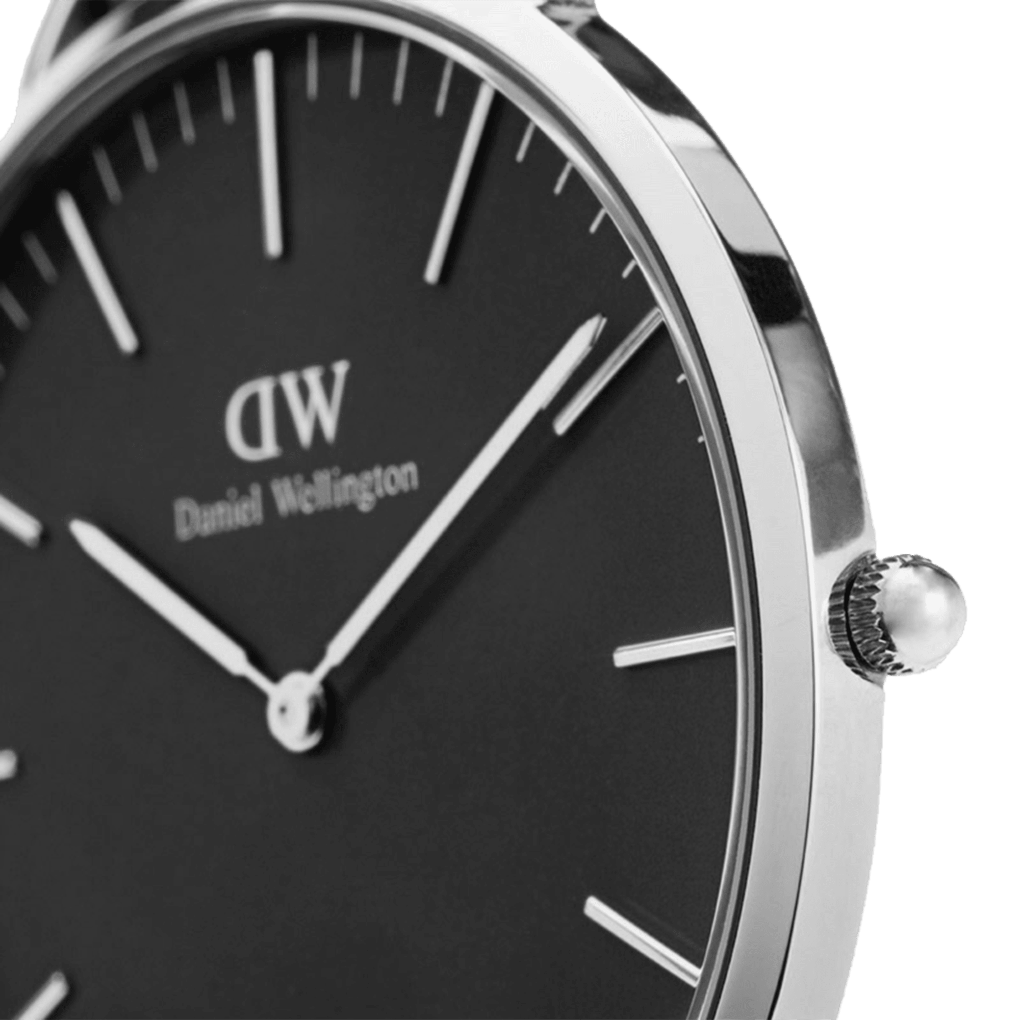 DW Classic Sheffield Black Silver Watch
