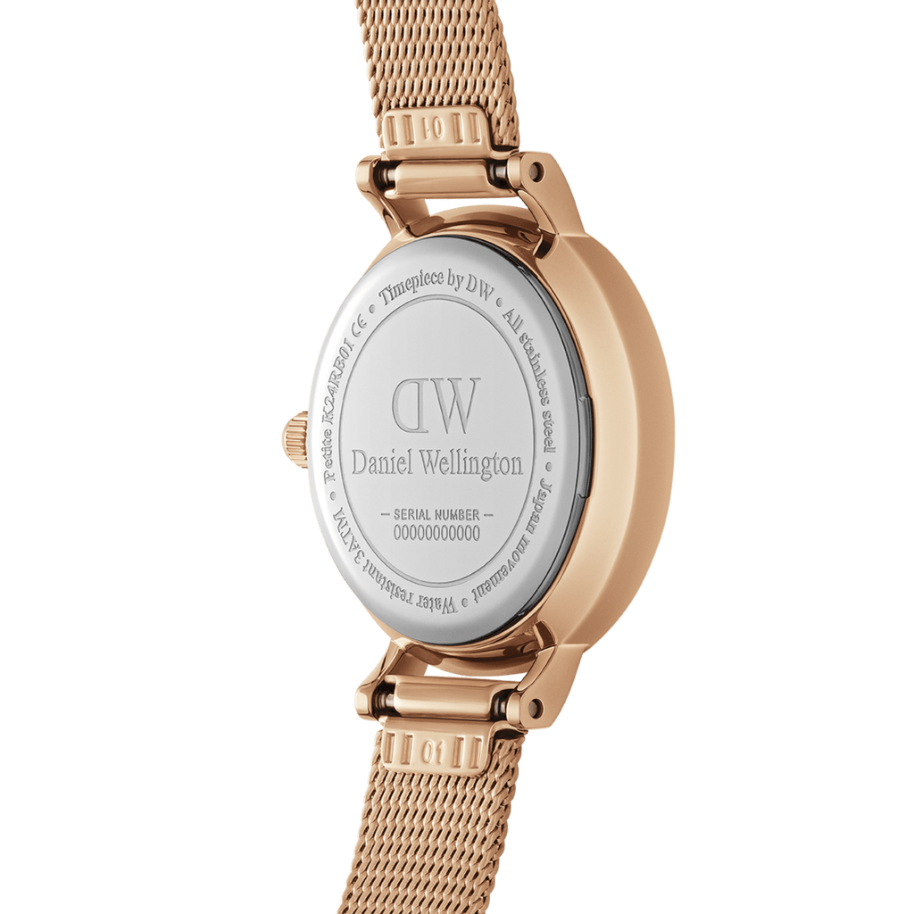 DW Petite Pressed Melrose Rose Gold Watch