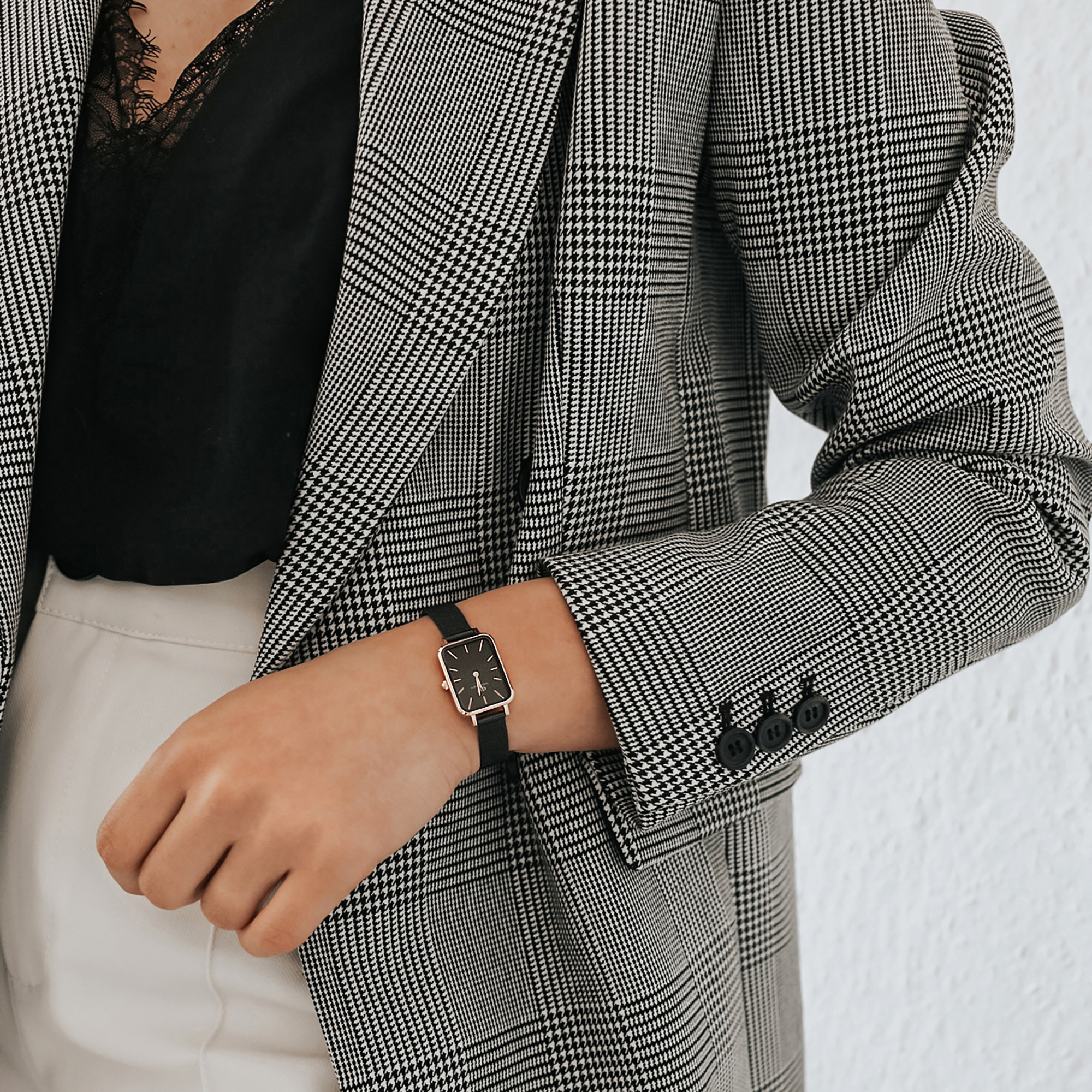 DW Quadro Pressed Ashfield Watch