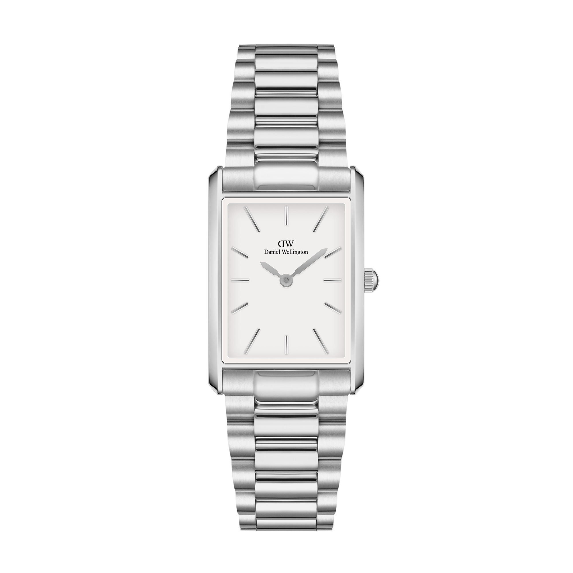 DW Bound 3-Link Silver Watch