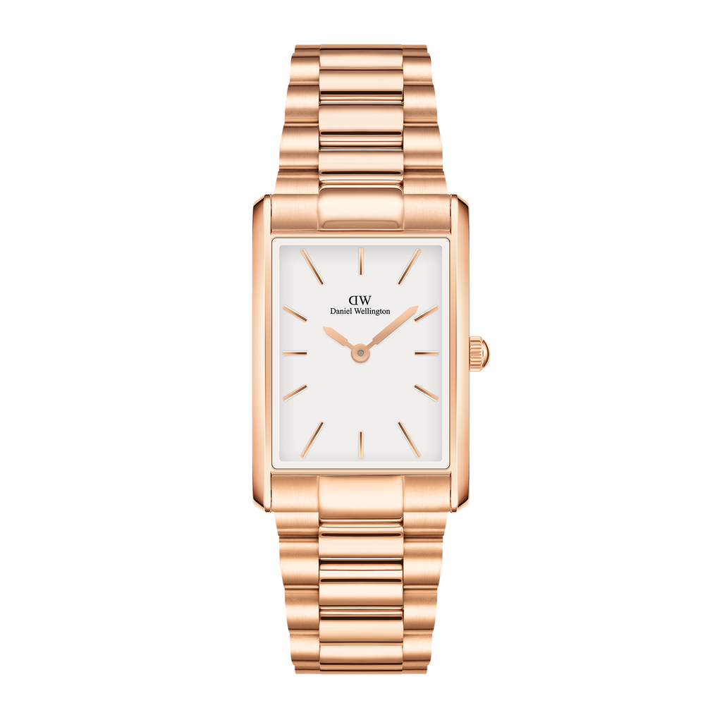 DW Bound 3-Link Rose Gold Watch