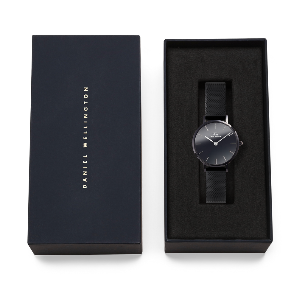 DW Petite Reflection Black Watch