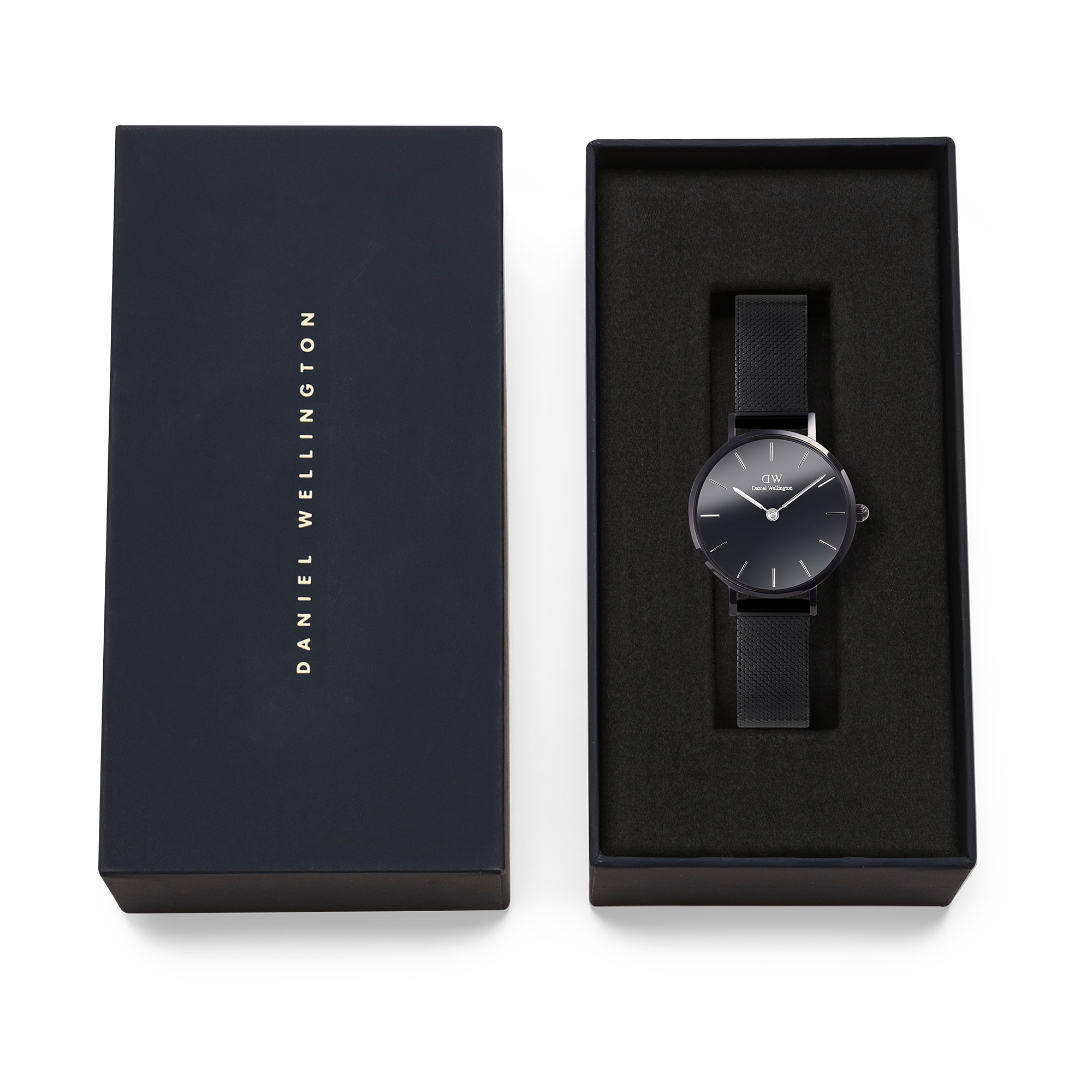 DW Petite Reflection Black Watch