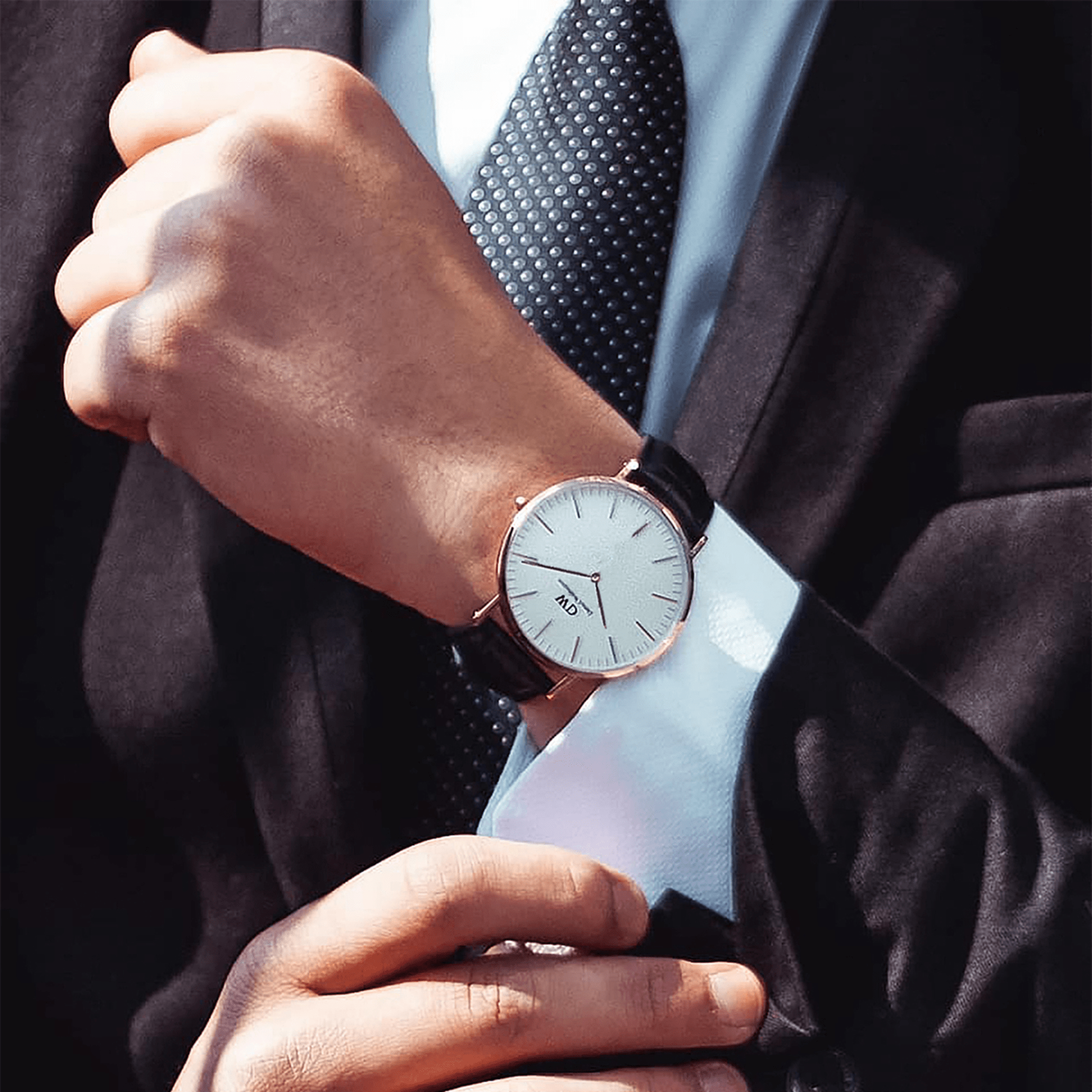 DW Classic Sheffield Rose Gold Watch