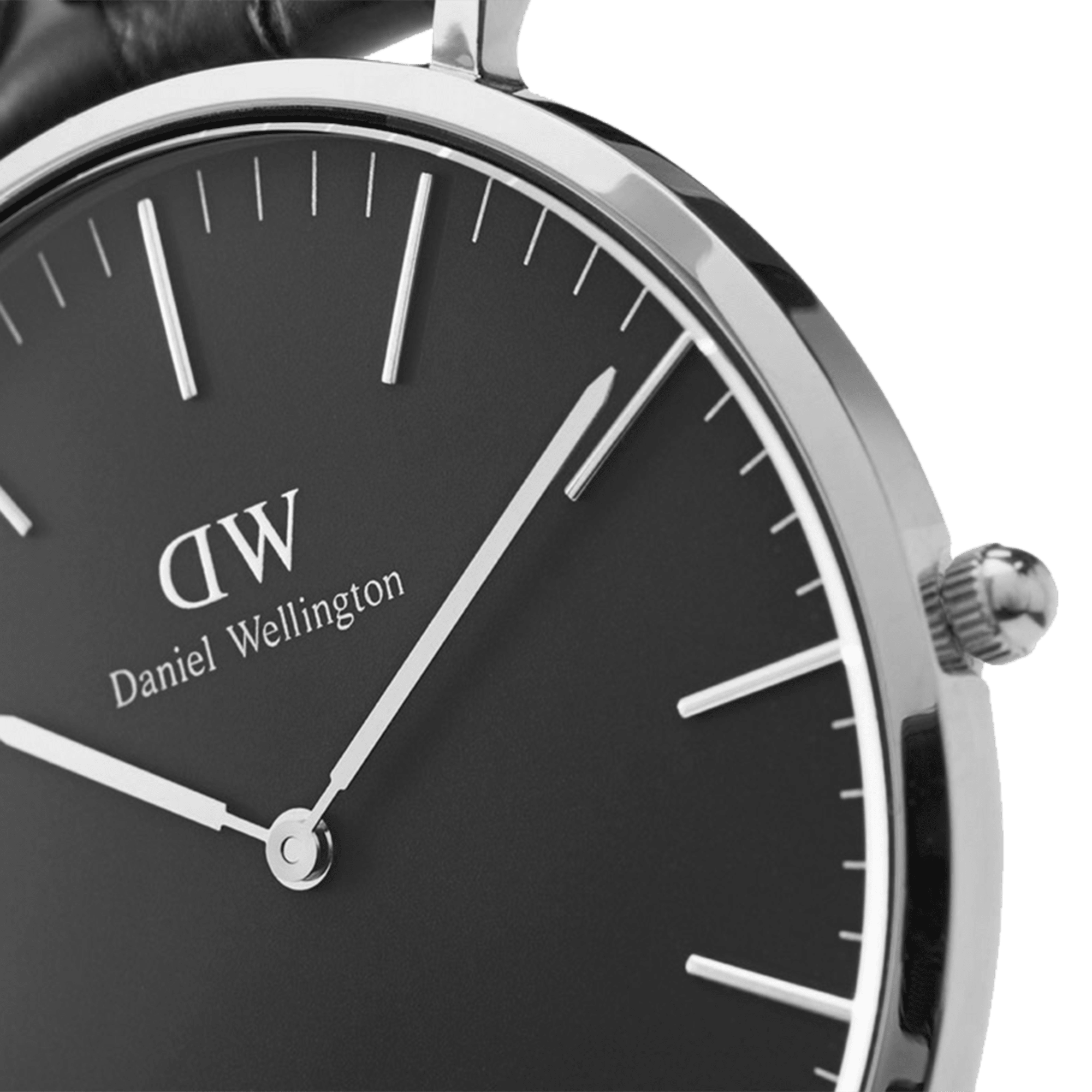 DW Classic Sheffield Black Silver Watch