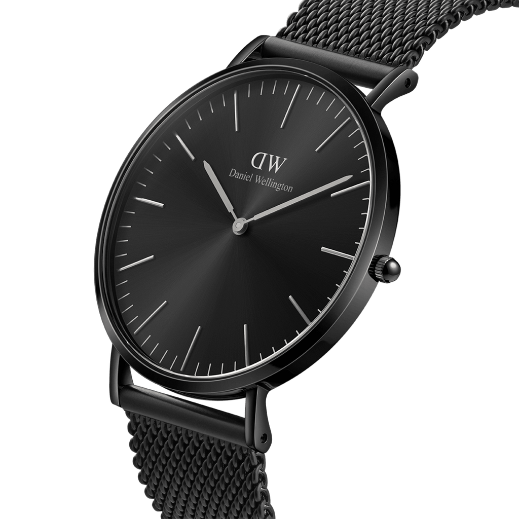 DW Classic Mesh Onyx Black Watch