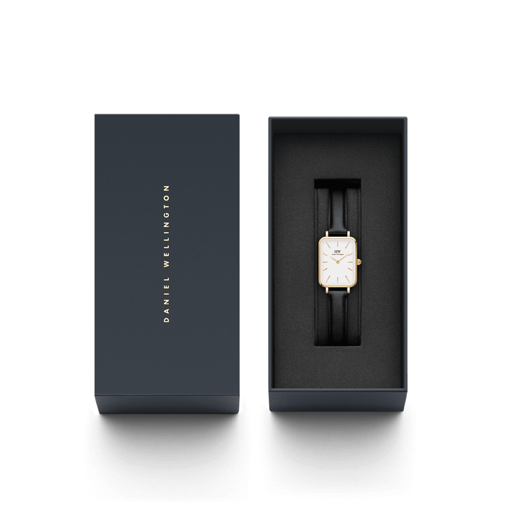 DW Quadro Pressed Sheffield Gold Watch