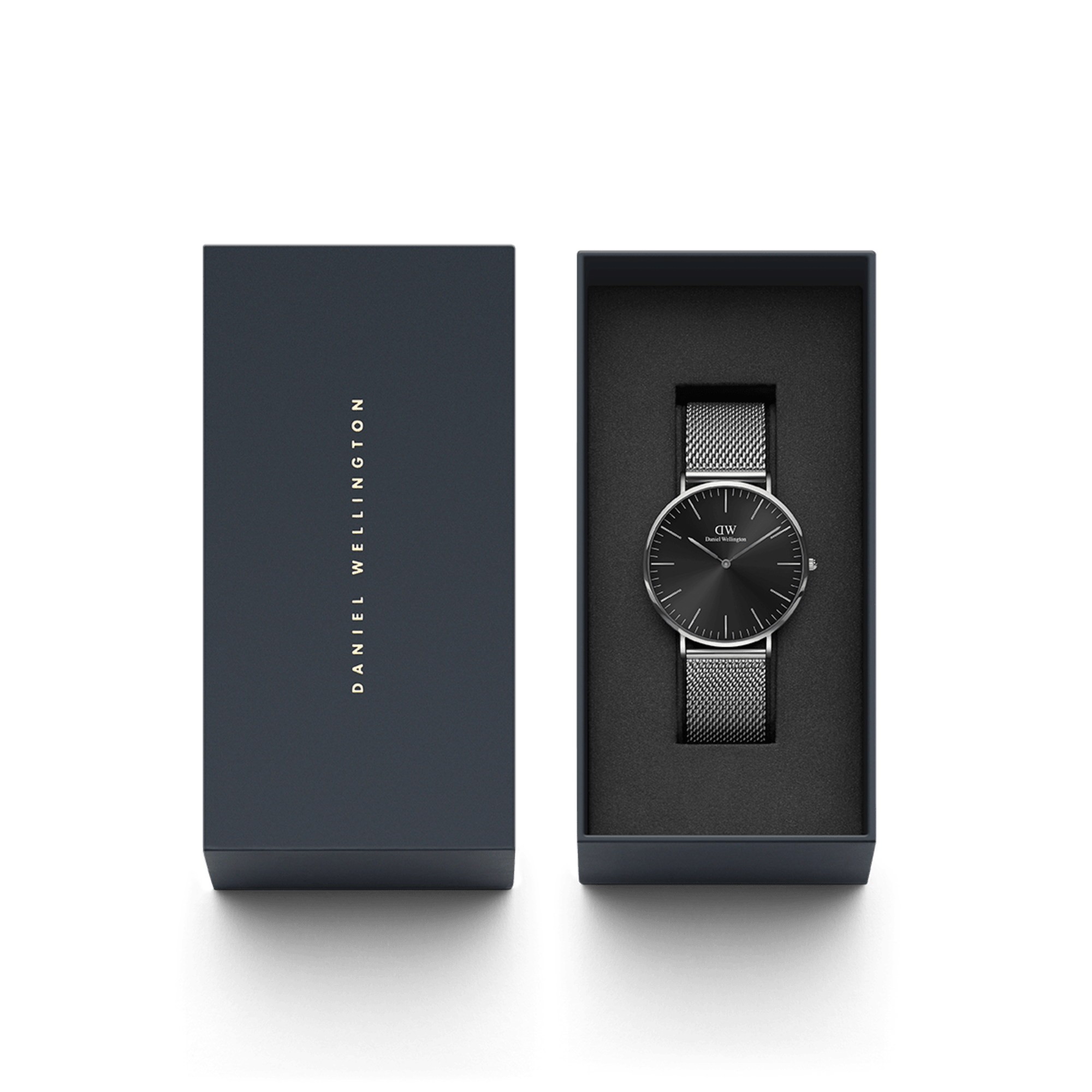 DW Classic Mesh Onyx Watch