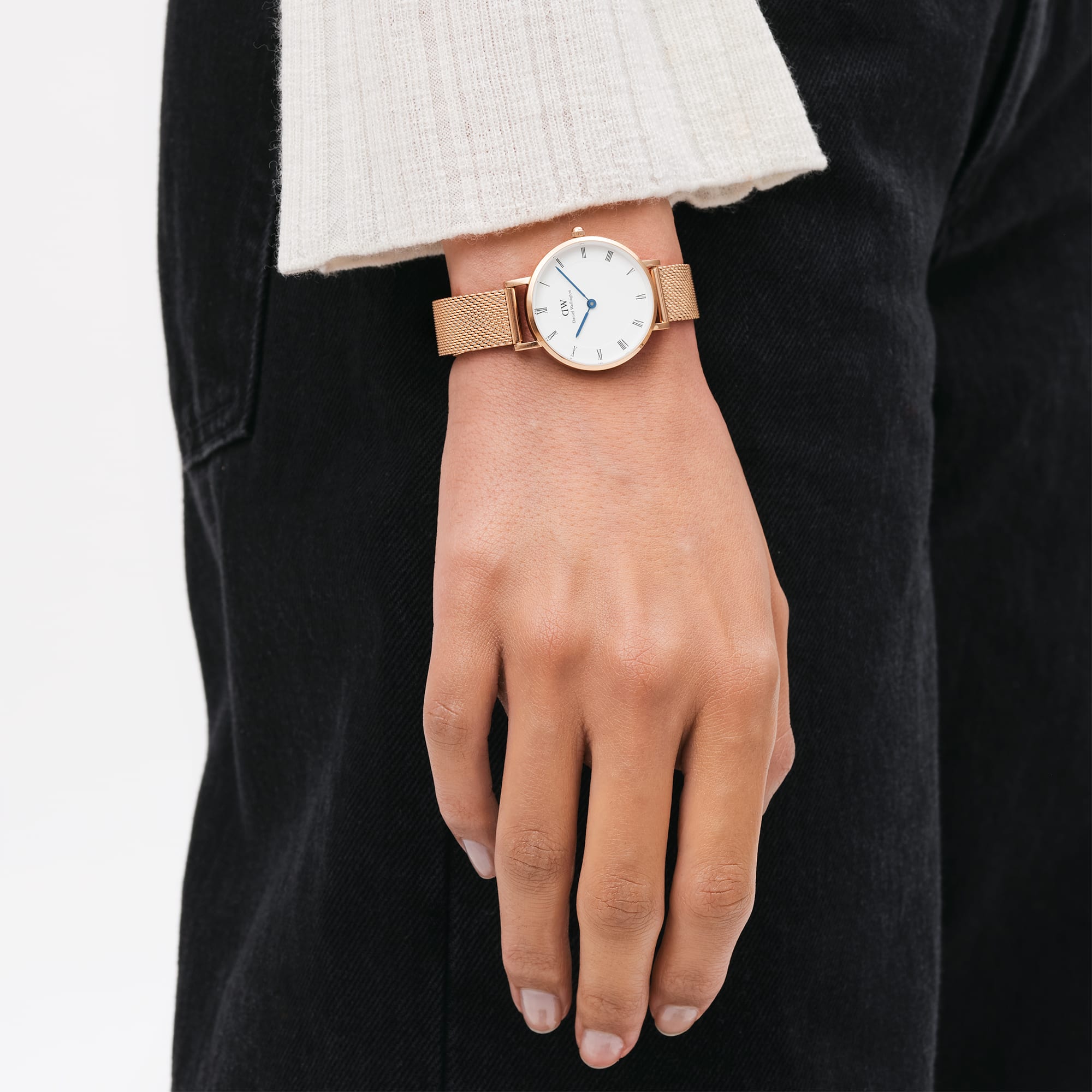 DW Petite Roman Numerals Melrose Watch