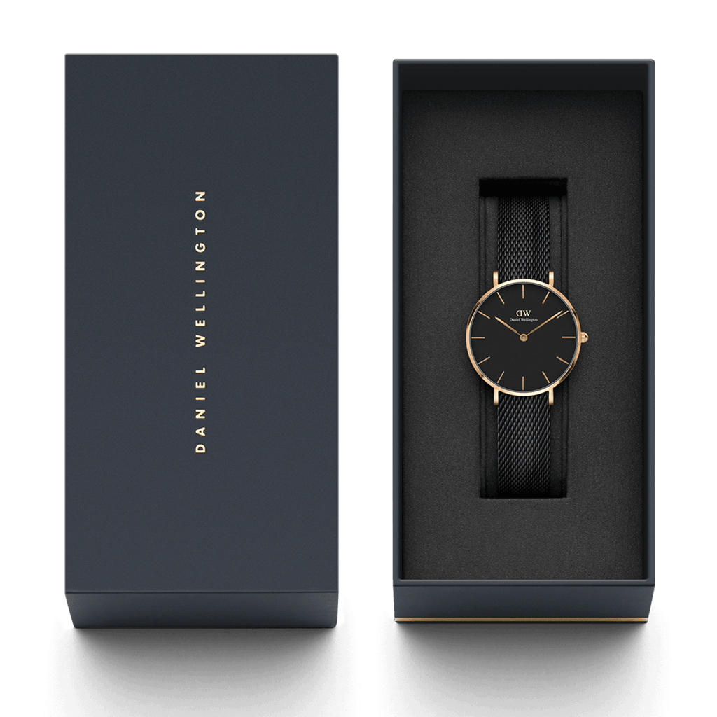 DW Petite Ashfield Rose Gold Watch