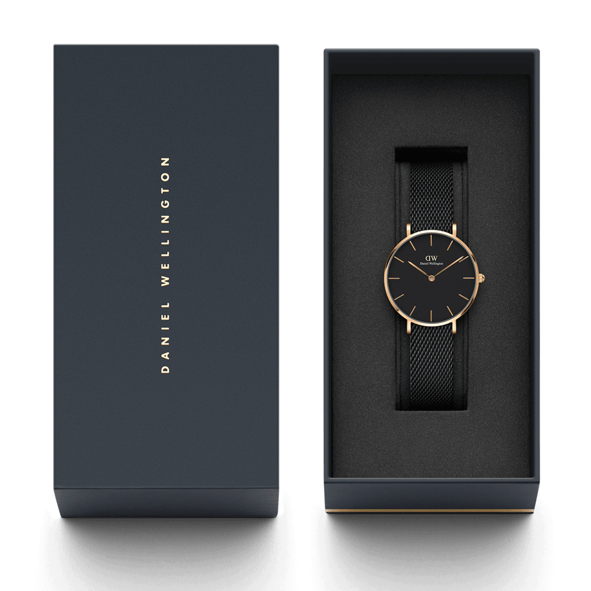 DW Petite Ashfield Rose Gold Watch