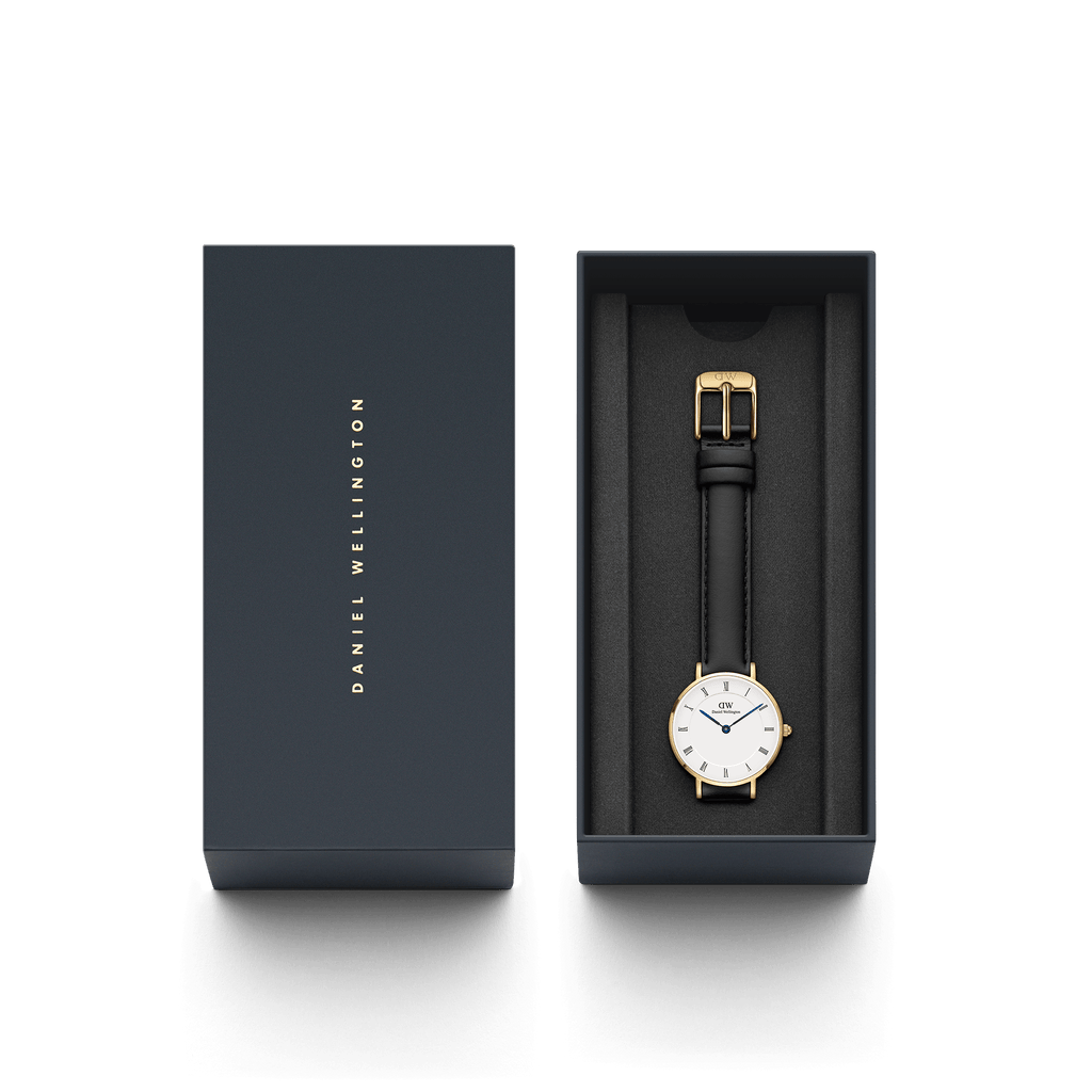 DW Petite Roman Numerals Sheffield Gold Watch