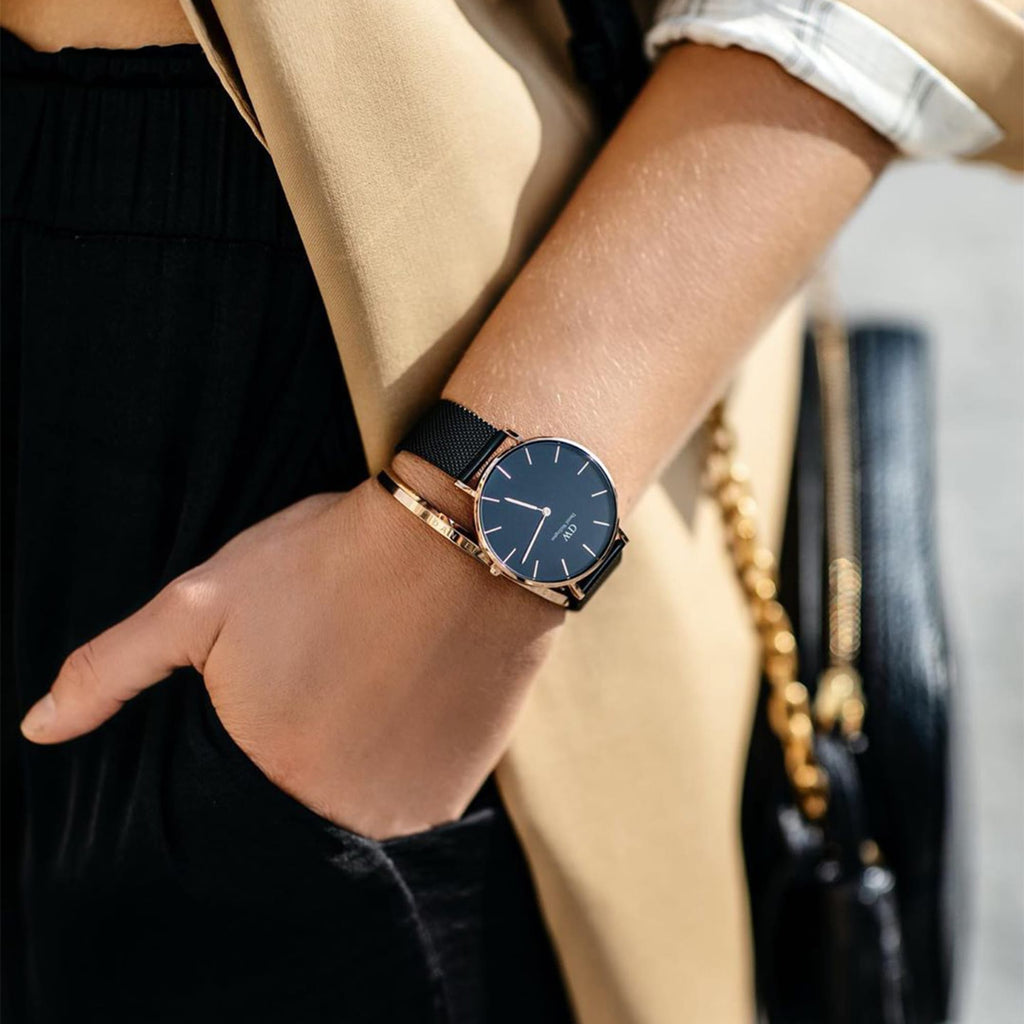DW Petite Ashfield Rose Gold Watch