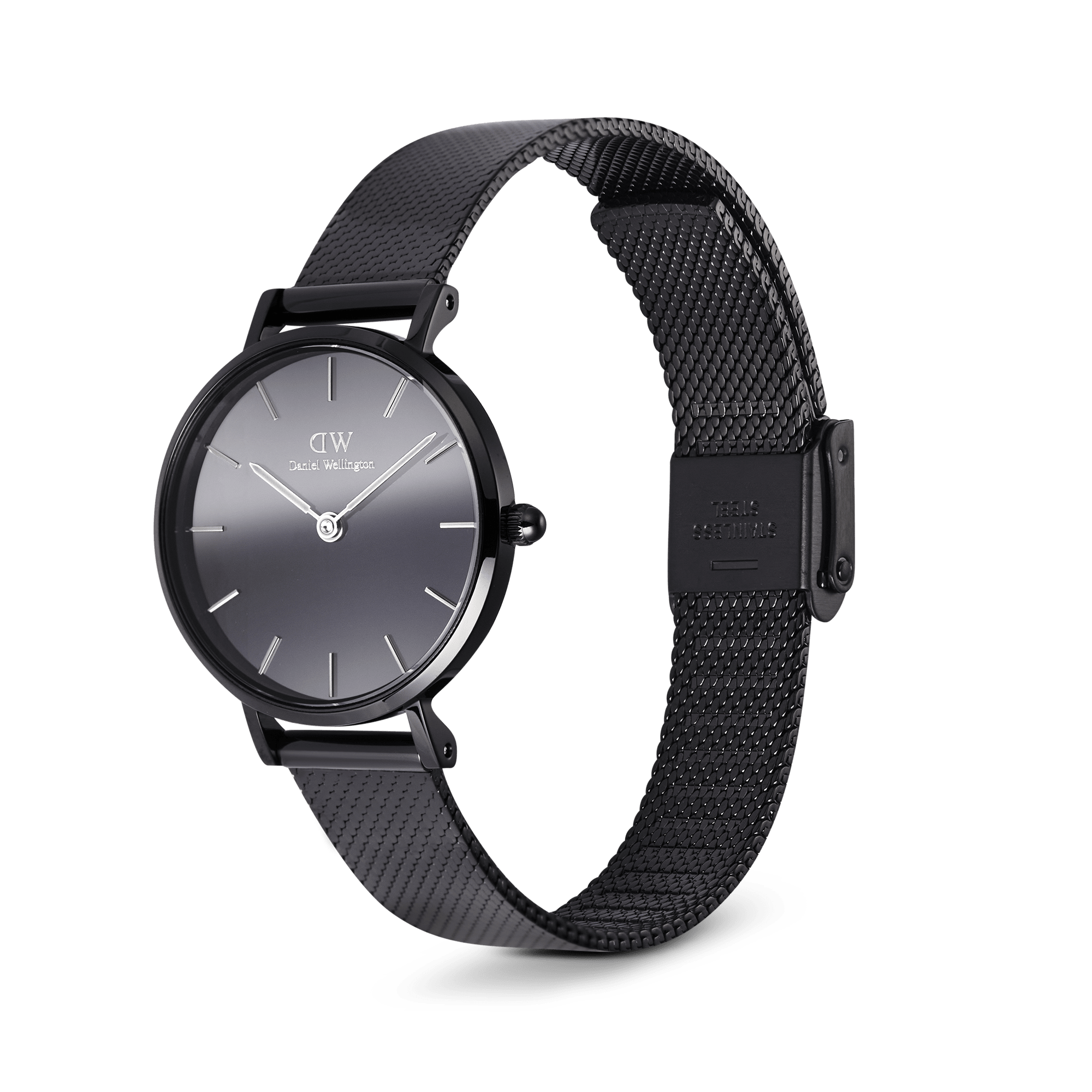 DW Petite Reflection Black Watch