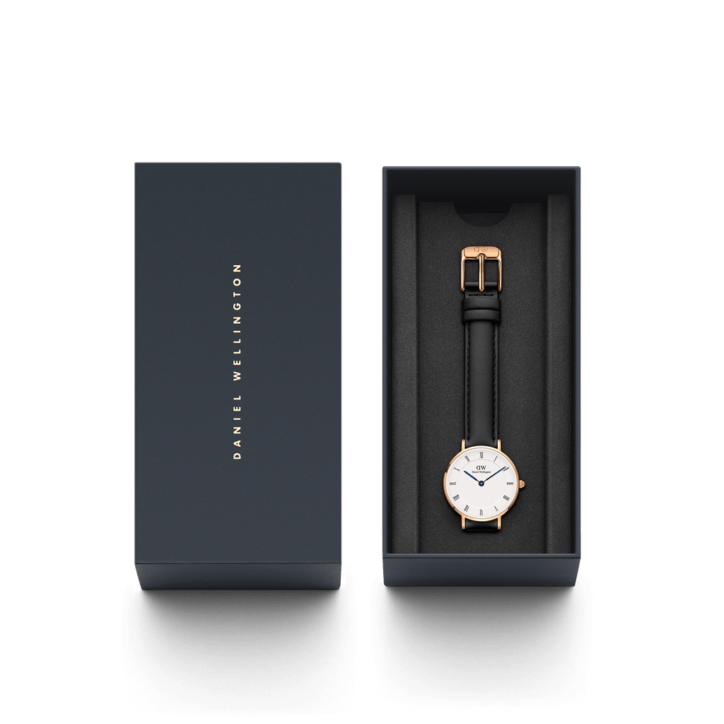 DW Petite Roman Numerals Sheffield Rose Gold Watch