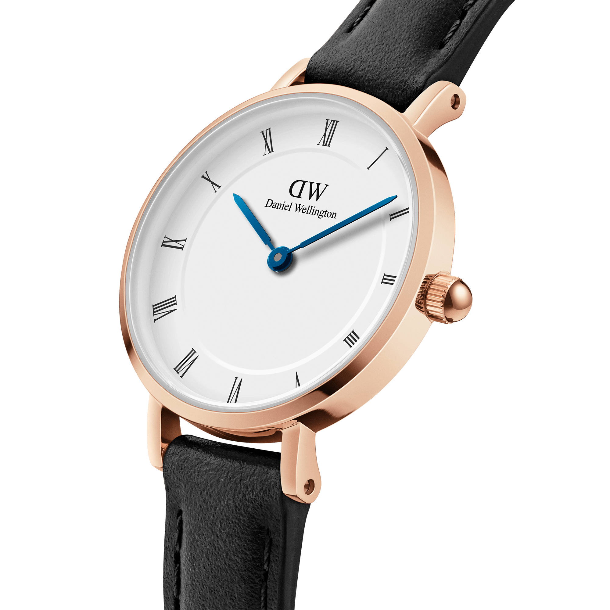 DW Petite Roman Numerals Sheffield Rose Gold Watch
