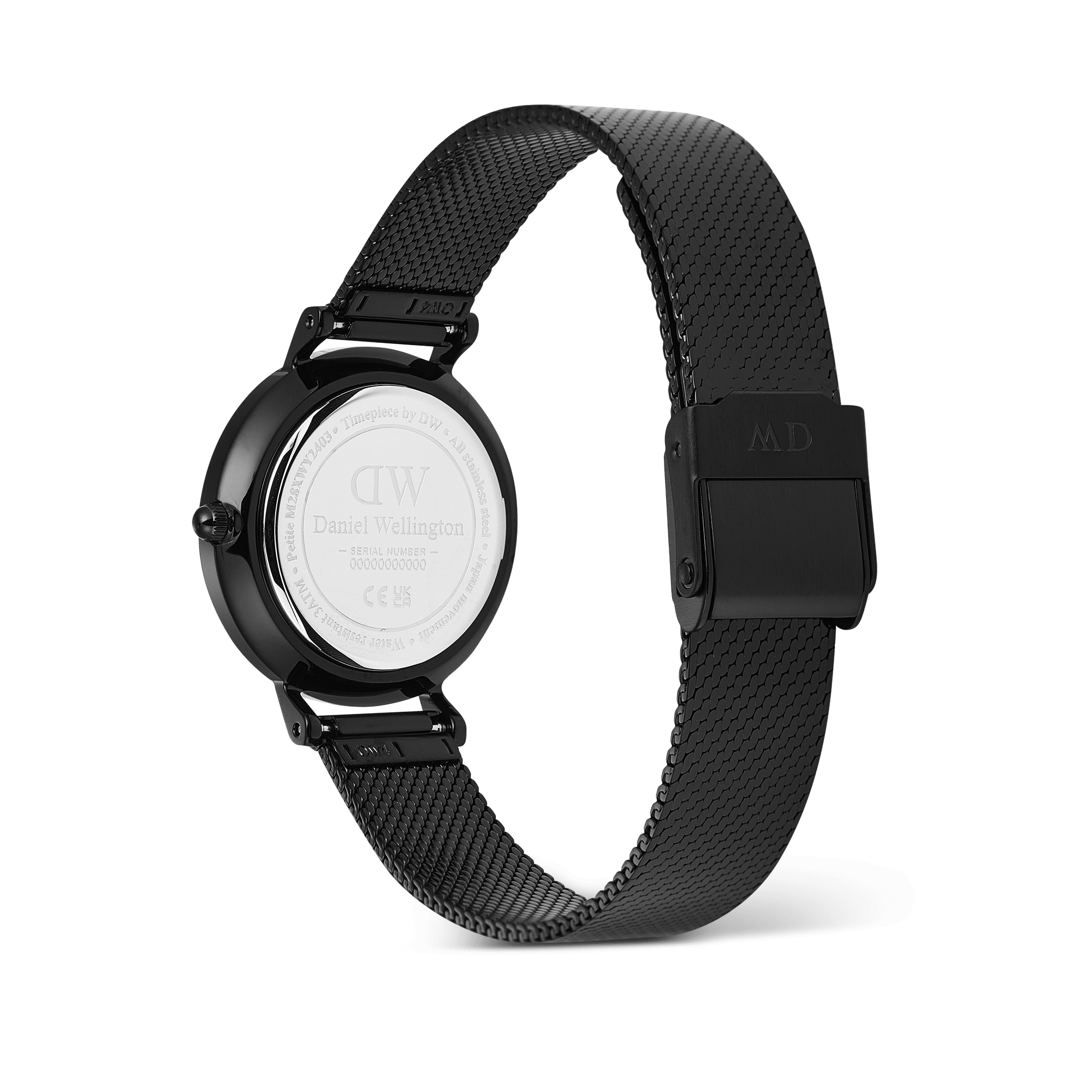 DW Petite Reflection Black Watch