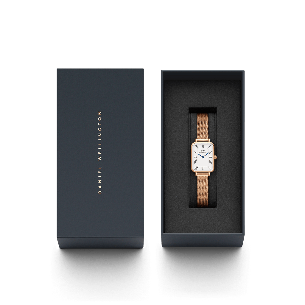 DW Quadro Roman Numerals Melrose Watch