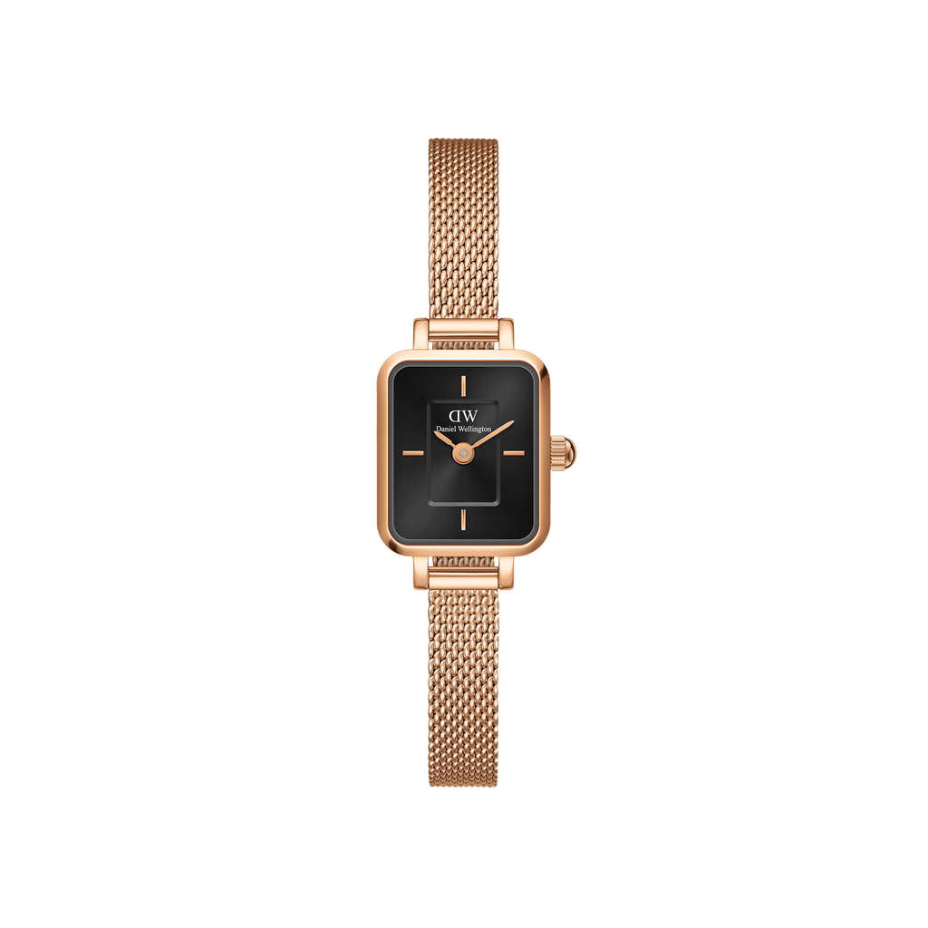 DW Quadro Mini Melrose Onyx Watch