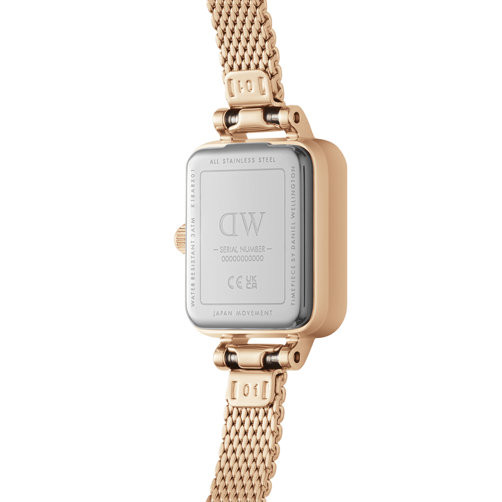 DW Quadro Mini Melrose Emerald Watch