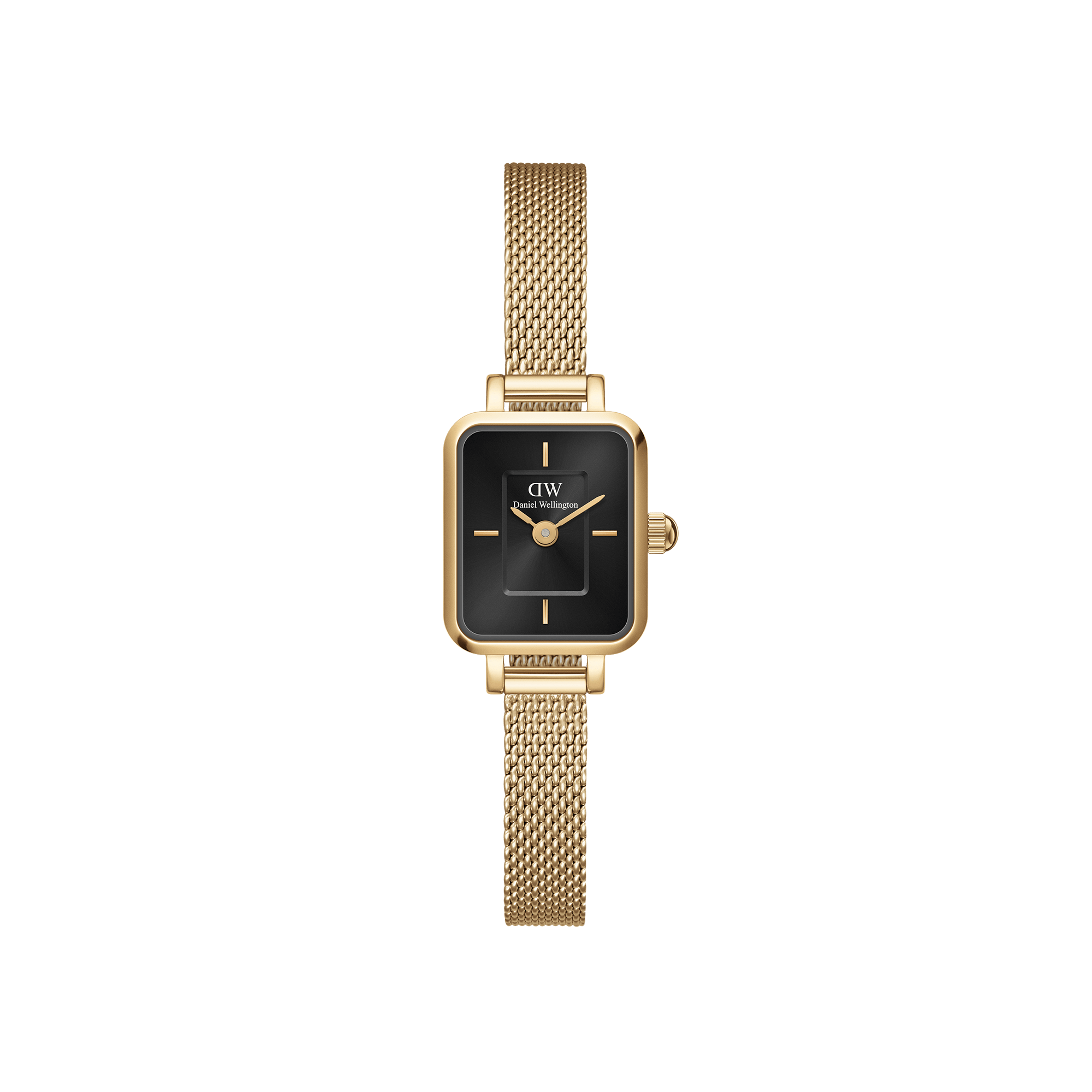 DW Quadro Mini Evergold Onyx Watch