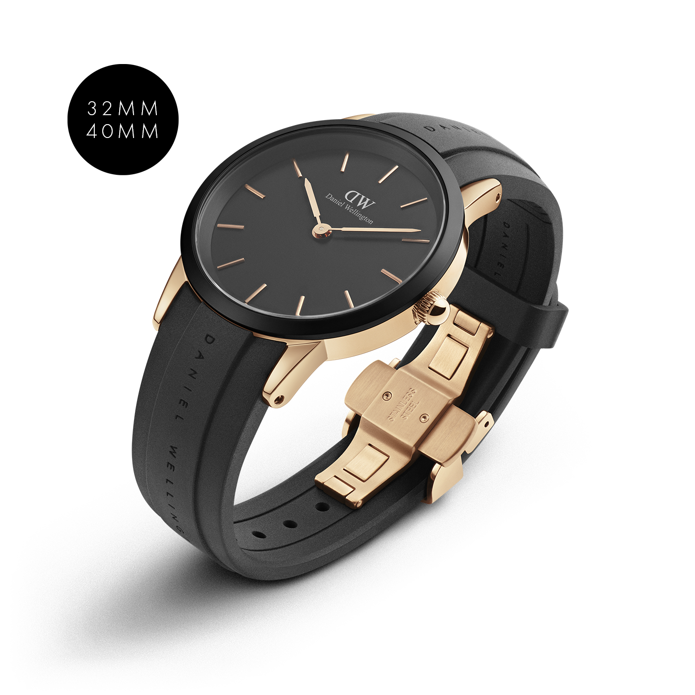 DW Iconic Motion Rose Gold Watch
