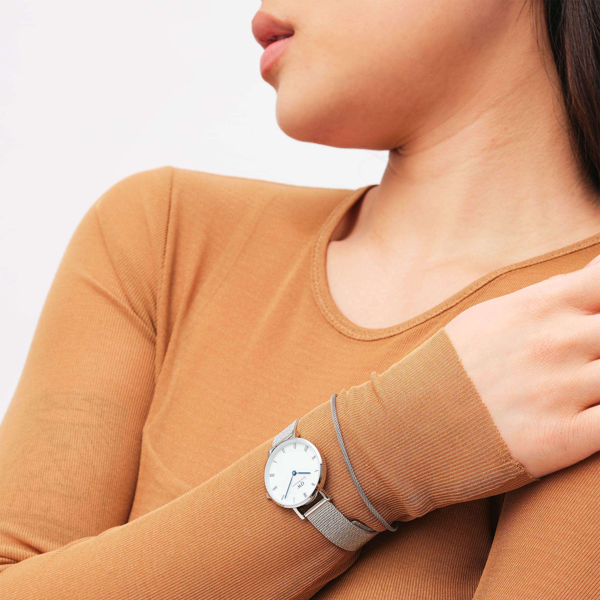 DW Petite Roman Numerals Sterling Watch